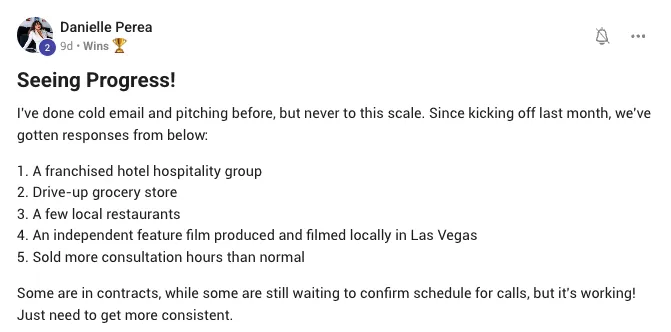 feedback from customer