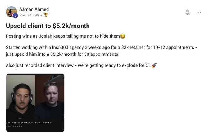 feedback from customer